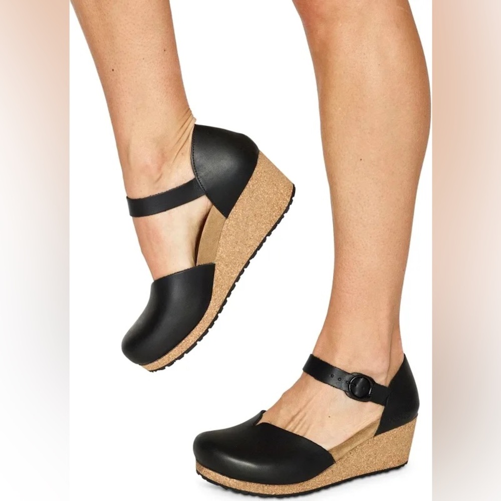 The Mary Birkenstock/Papillio Close-Toed Wedge